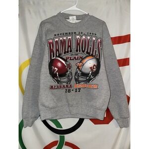 Vintage Alabama Crimson Tide 1999 Iron Bowl Sweatshirt Medium Football Crewneck